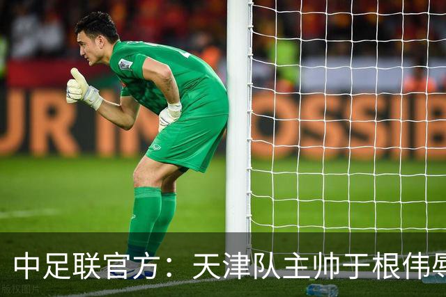 中足联官方：天津队主帅于根伟辱骂裁判 停赛5场罚款5万